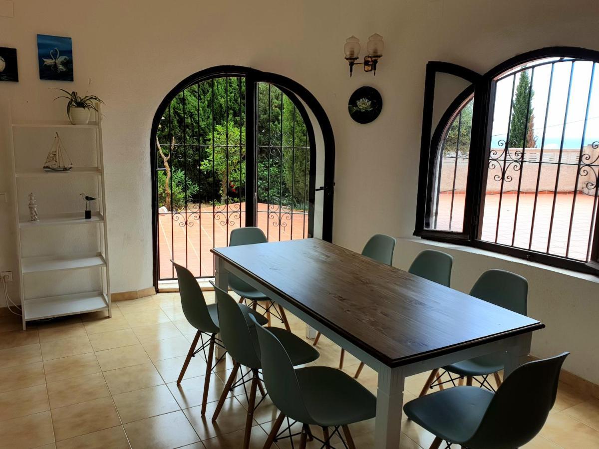Casa Miramar Seaview Bbq Pool 250M From Beach Calpe Ngoại thất bức ảnh